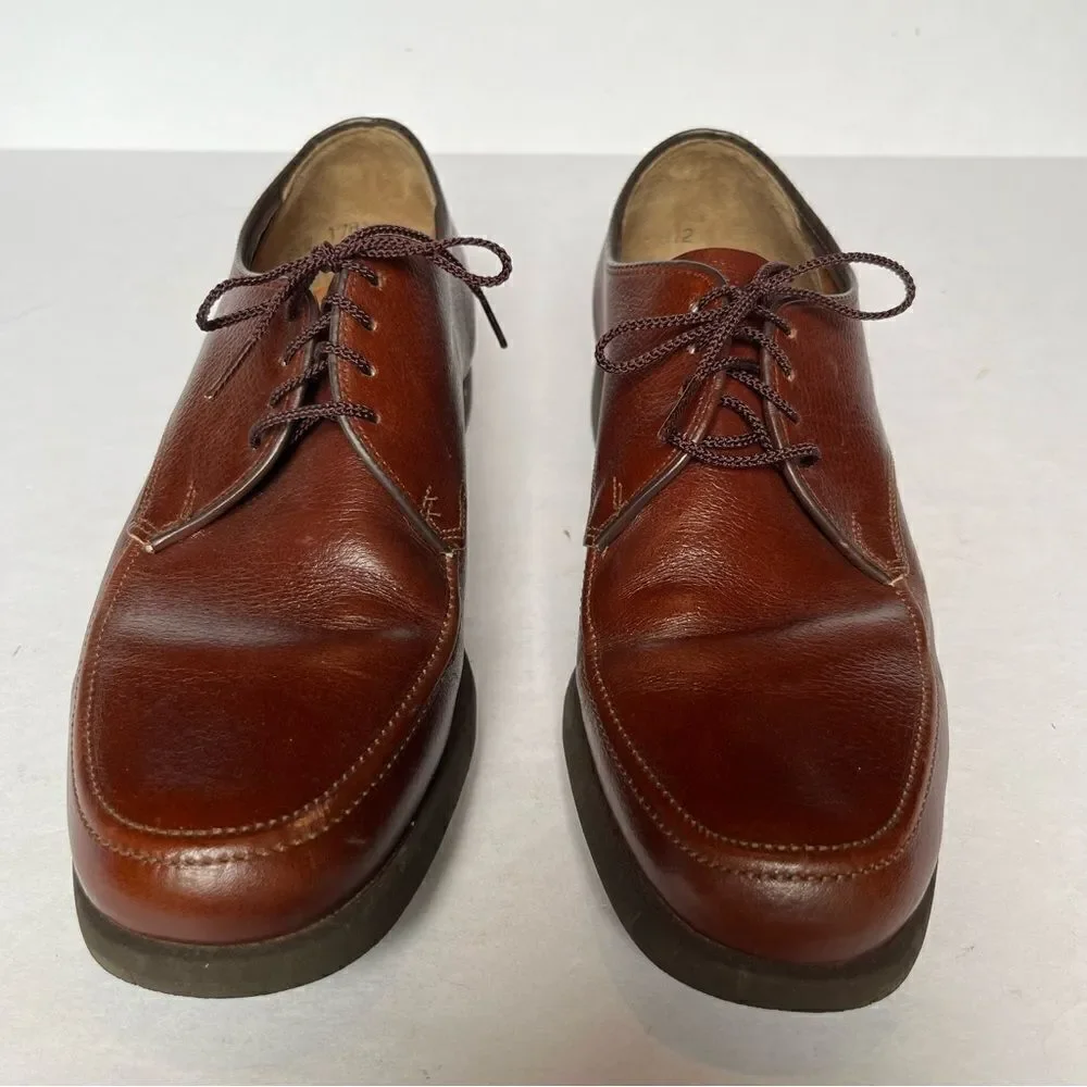Hush Puppies Men's Lace Up Oxfords Dress Brown Size 8 1/2W